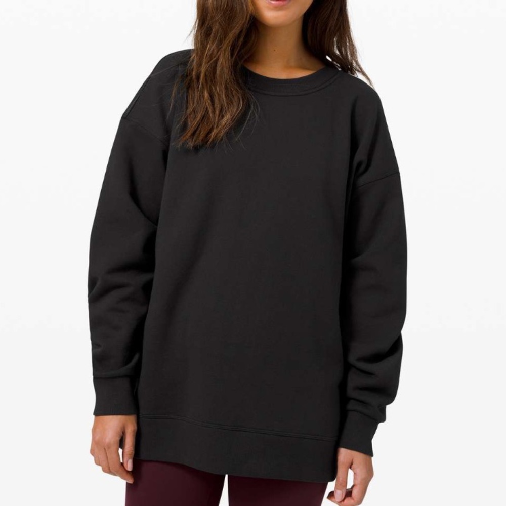 lululemon athletica Black Sweatshirt